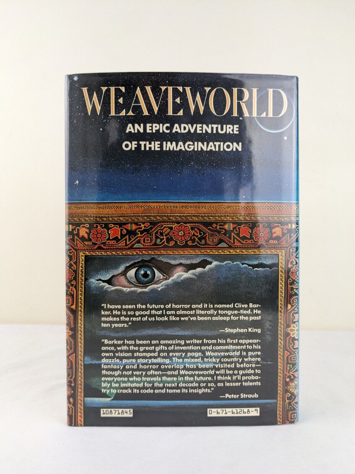 Weaveworld by Clive Barker 1987 Hardcover First Edition