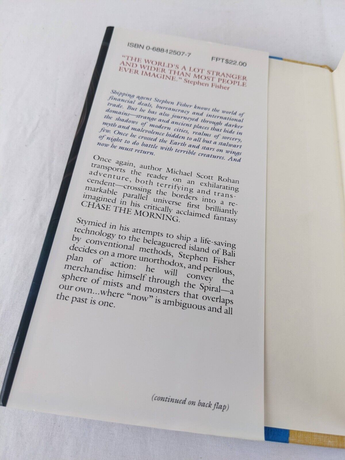 The gates of noon by Michael Scott Rohan 1993 Hardcover The Spiral