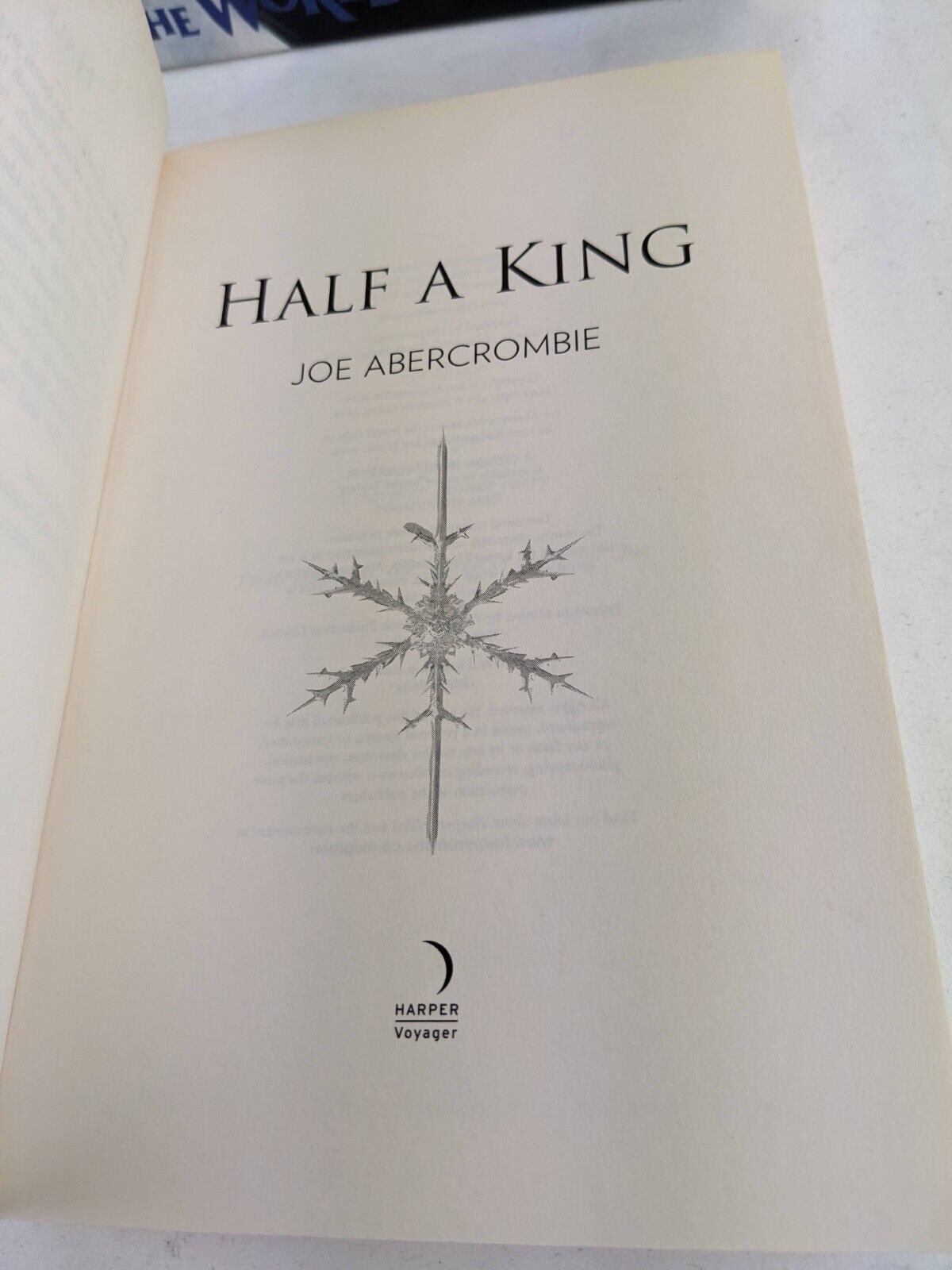 Shattered sea by Joe Abercrombie 2014 Half a king & Half the world