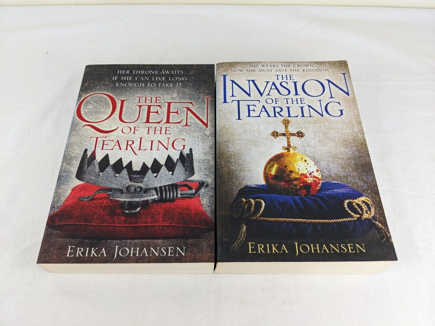 The Queen of the Tearling & Invasion of Tearling by Erika Johansen 2014