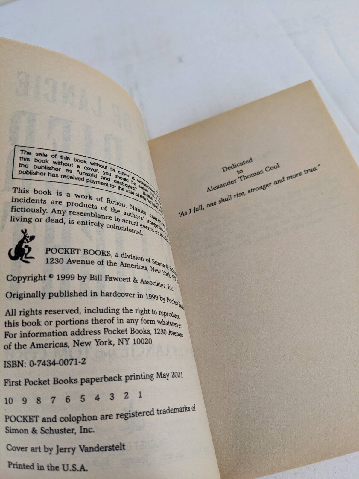 Soldier of light by John De Lancie 2001