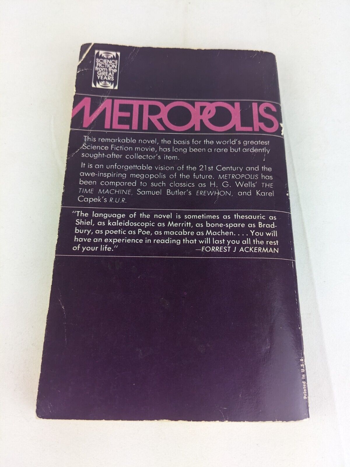 Metropolis by Thea Von Harbou 1963