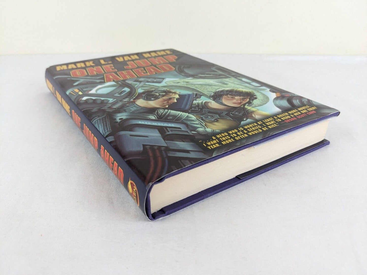 One jump ahead by Mark L. Van Name First Edition 2007 Hardcover Baen