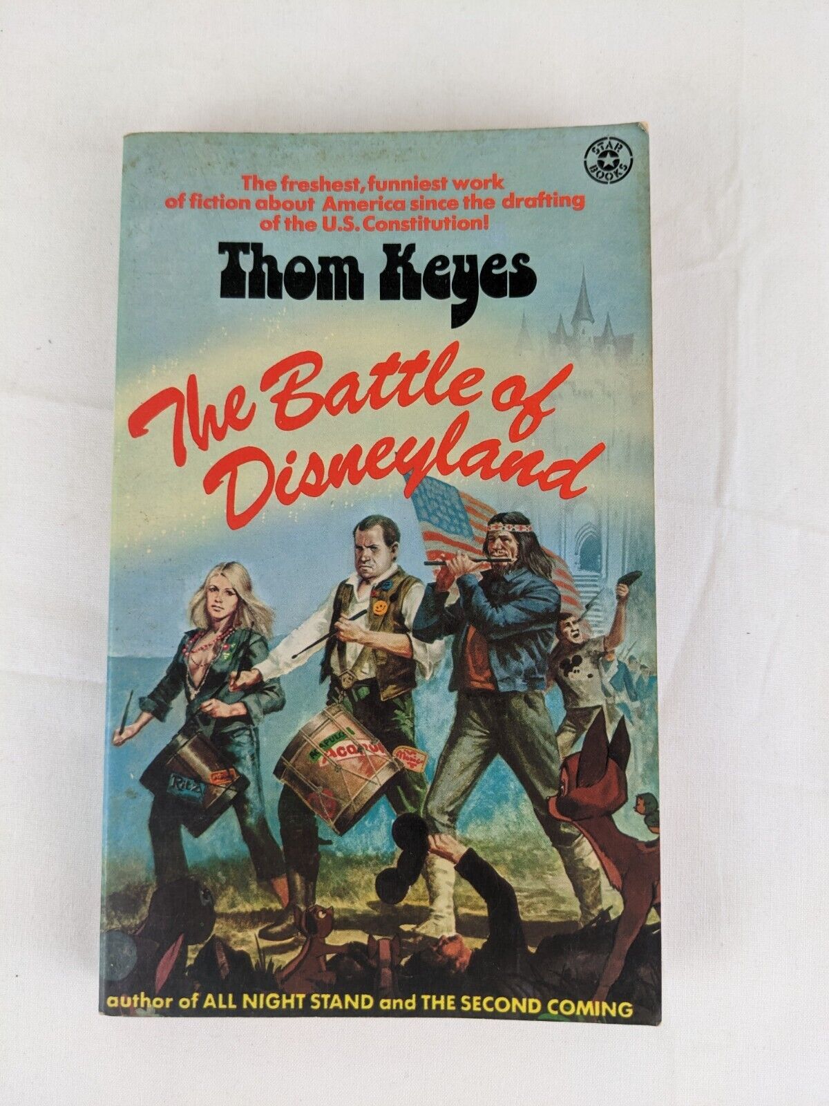 The battle of Disneyland by Thom Keyes 1974