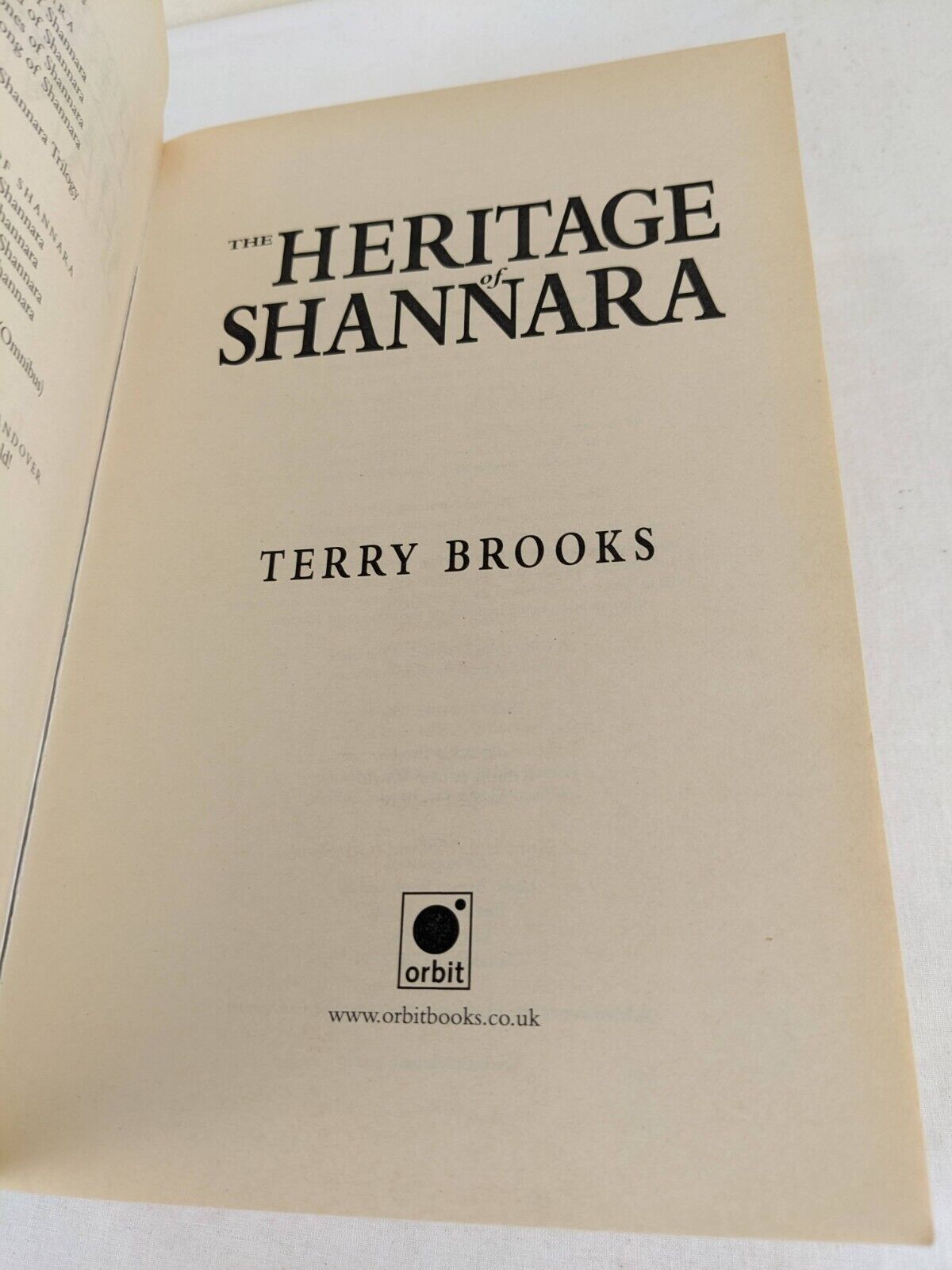 The heritage of Shannara Complete four book series by Terry Brooks 2006