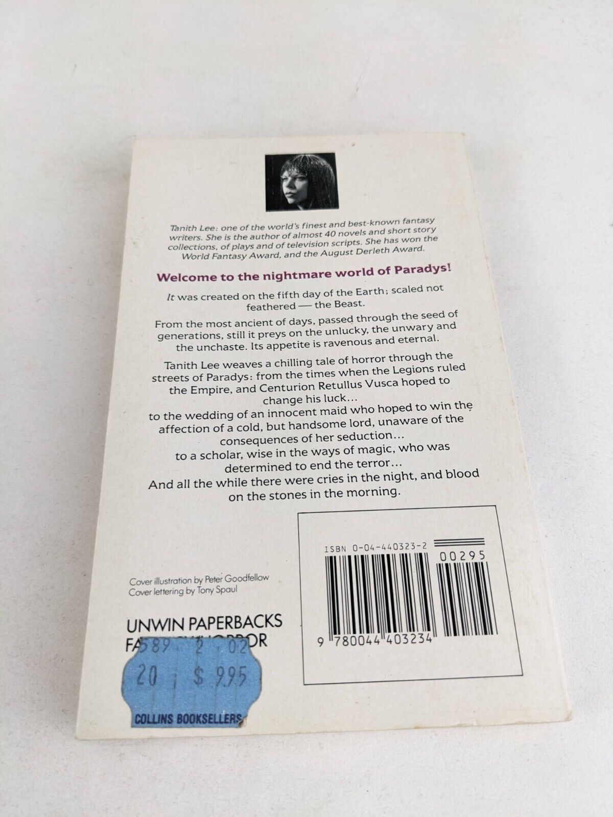 The book of the beast by Tanith Lee 1989 Secret books of Paradys