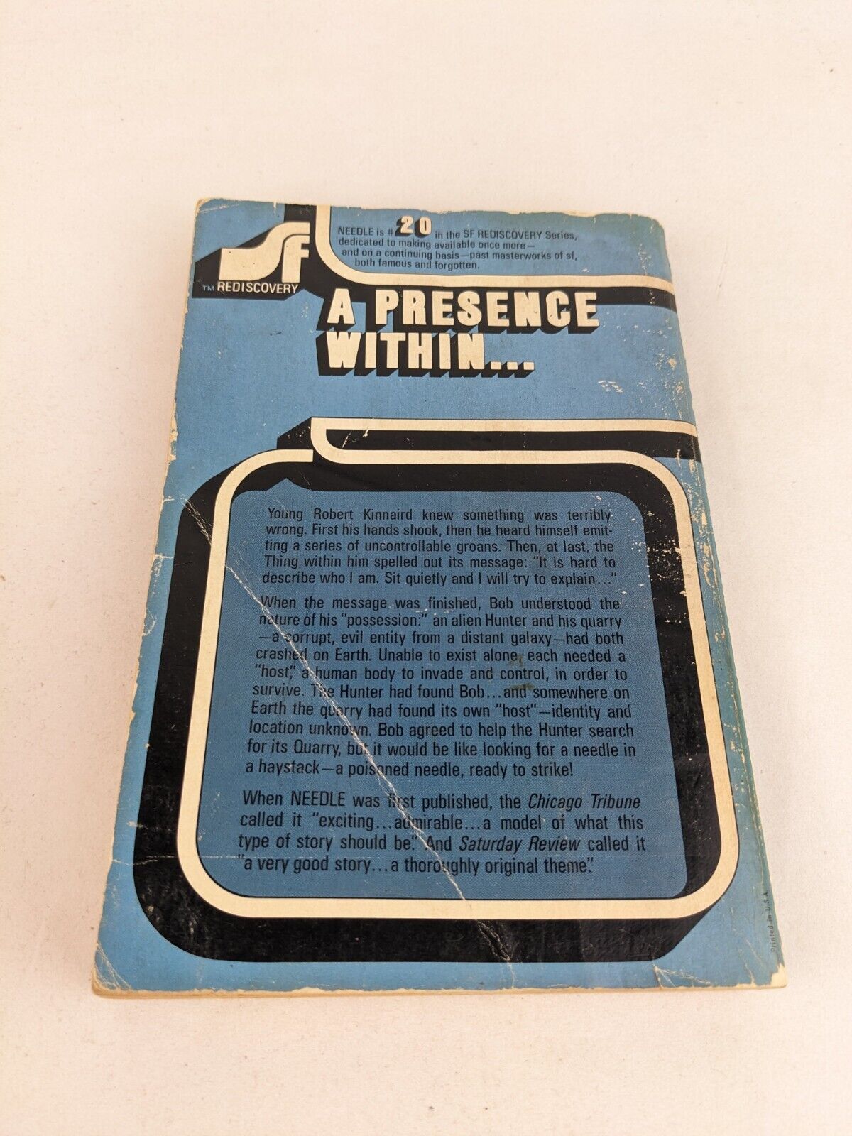 Needle by Hal Clement 1976 Equinox Printing - Science fiction Rediscovery