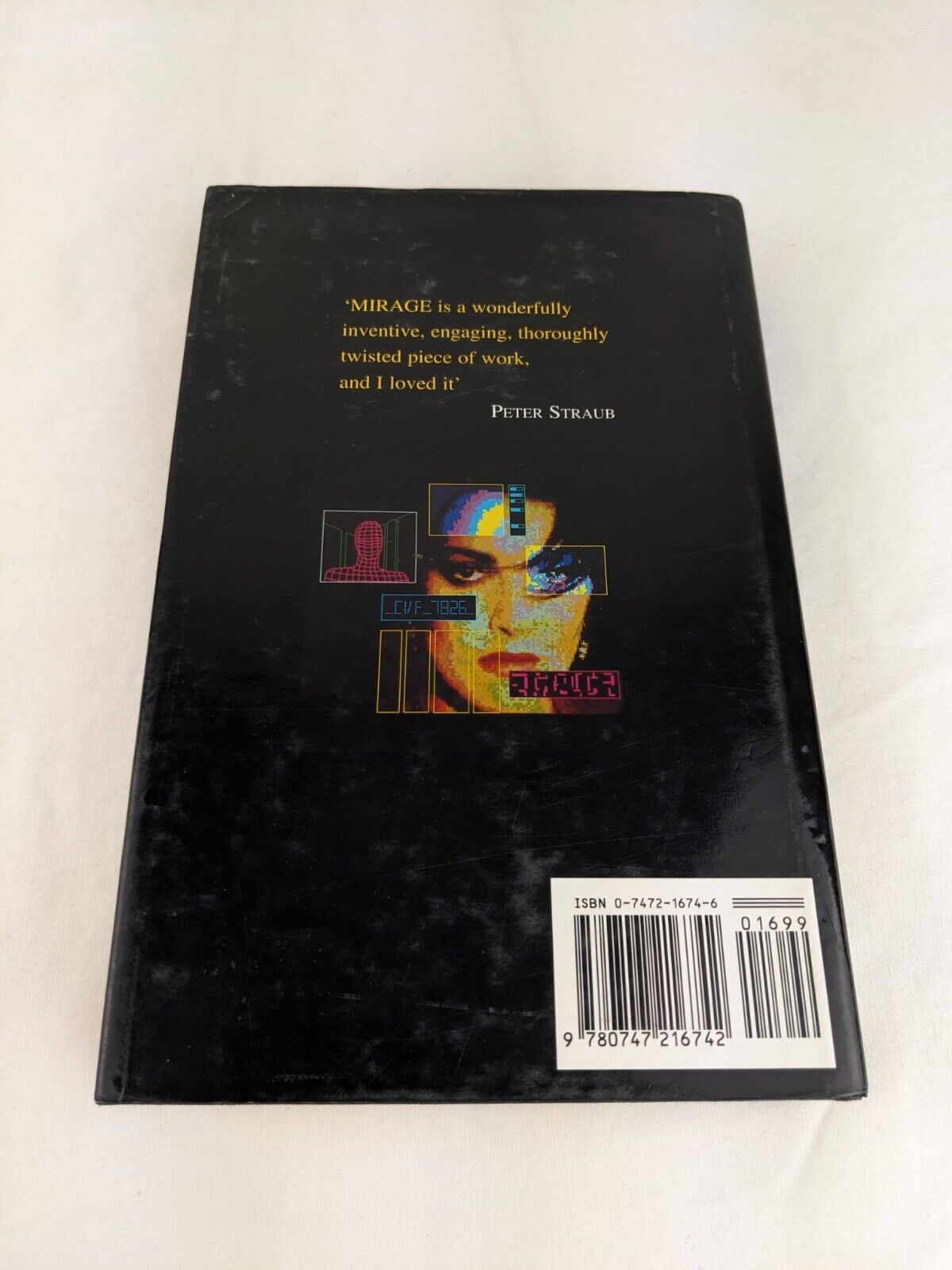 Mirage by F. Paul Wilson & Matthew J. Costello 1996 Hardcover Sci-fi Thriller