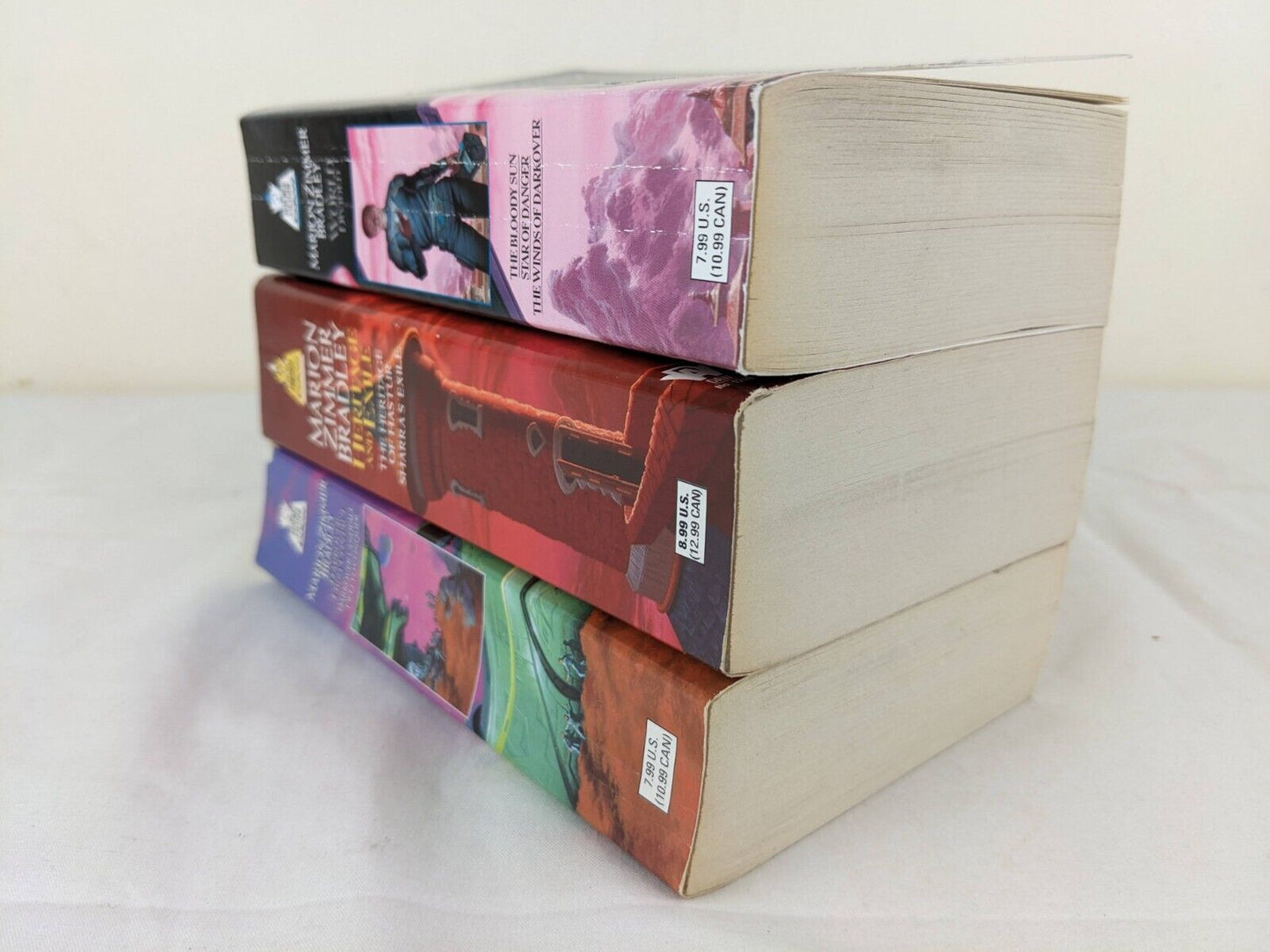 Marion Zimmer Bradley Omnibus x 3 - World Divided, Heritage & Darkover Contact