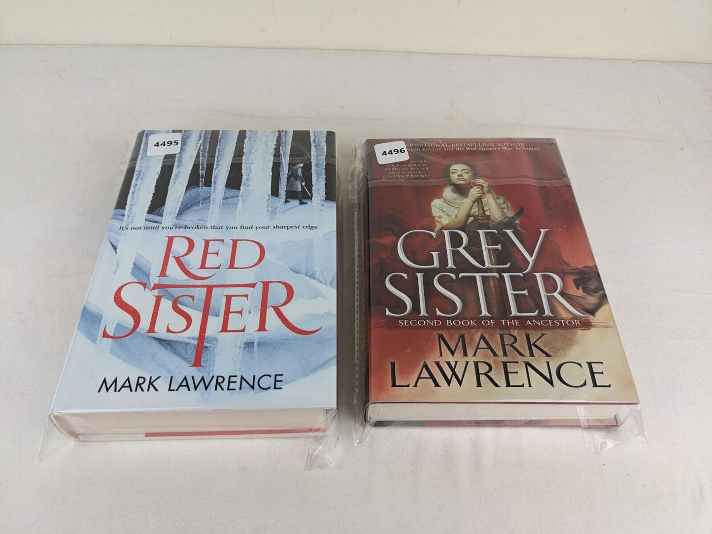 Red Sister and Grey Sister by Mark Lawrence 2017 Hardcover Book of Ancestor