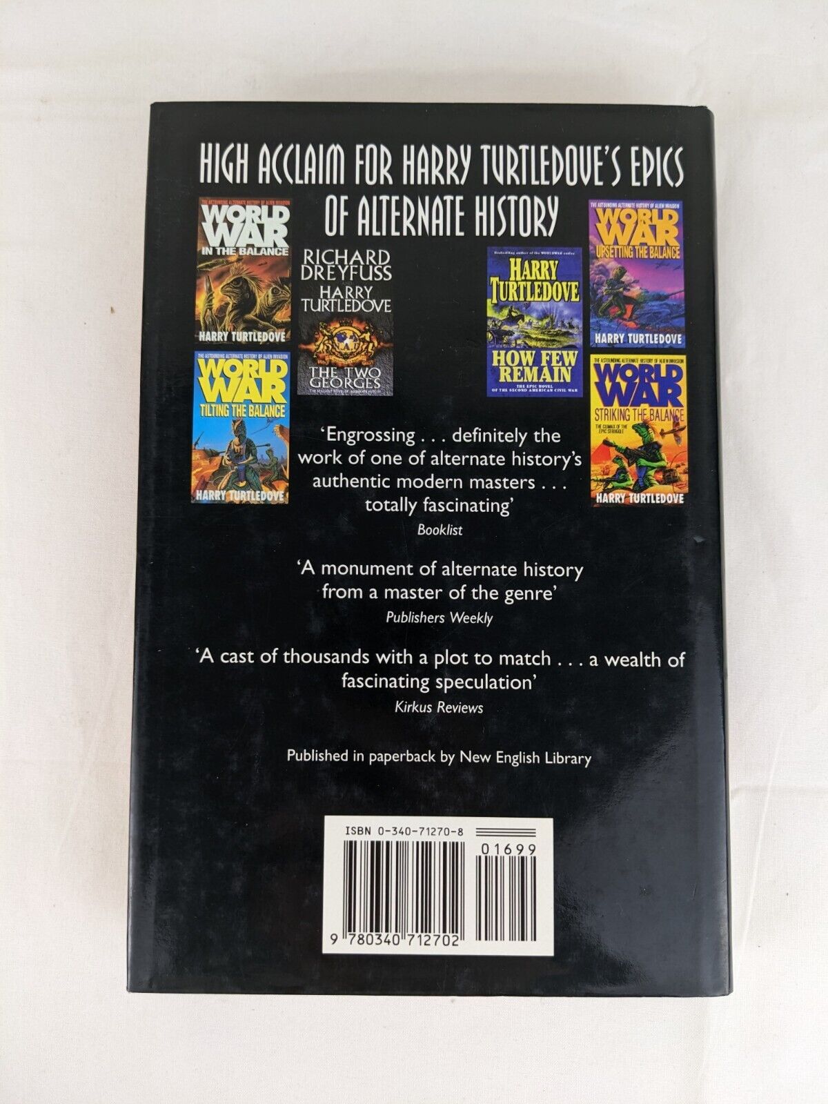 A World of Difference by Harry Turtledove (Hardcover, 1998)