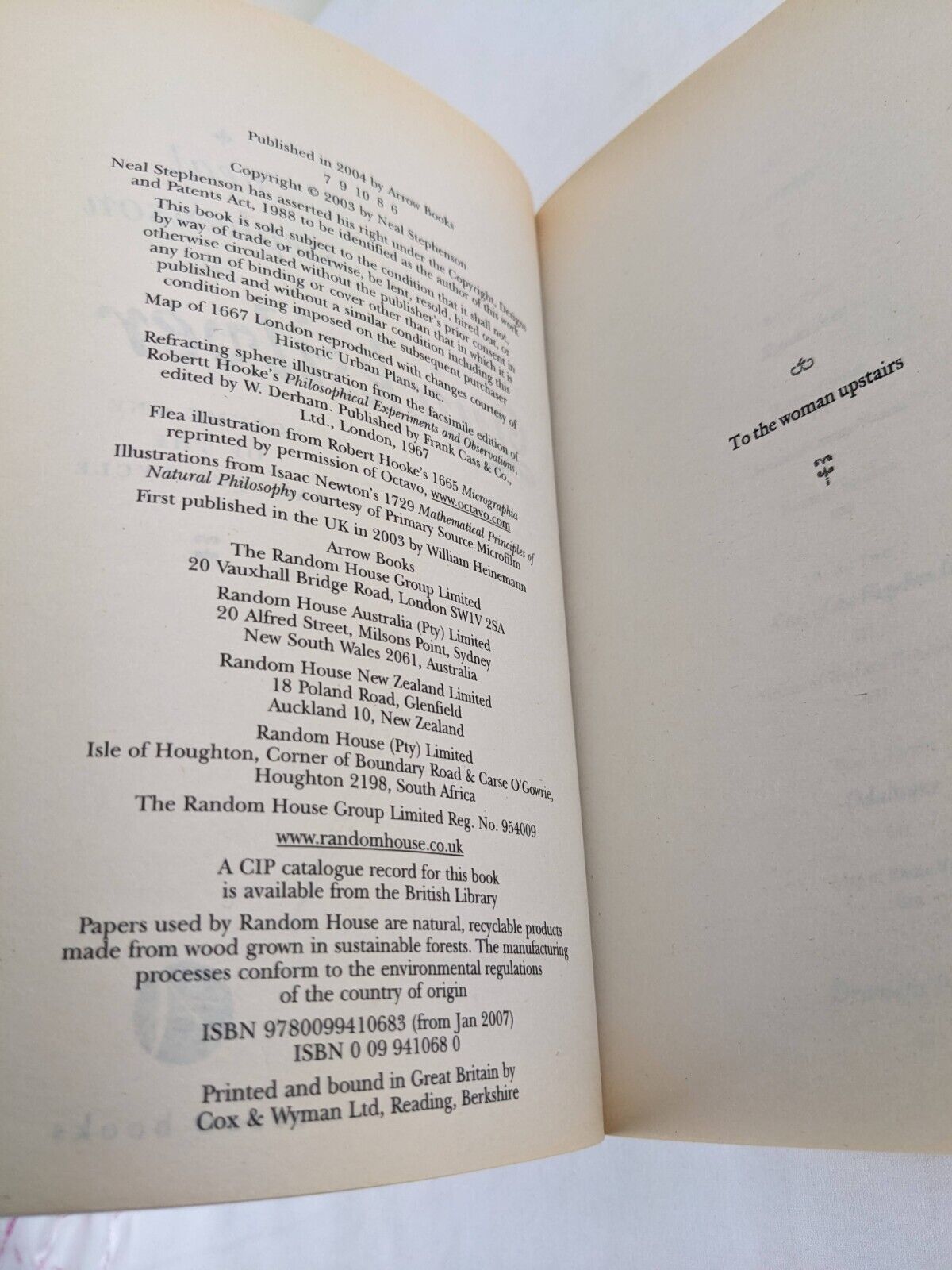 Quicksilver by Neal Stephenson 2007 The Baroque Cycle