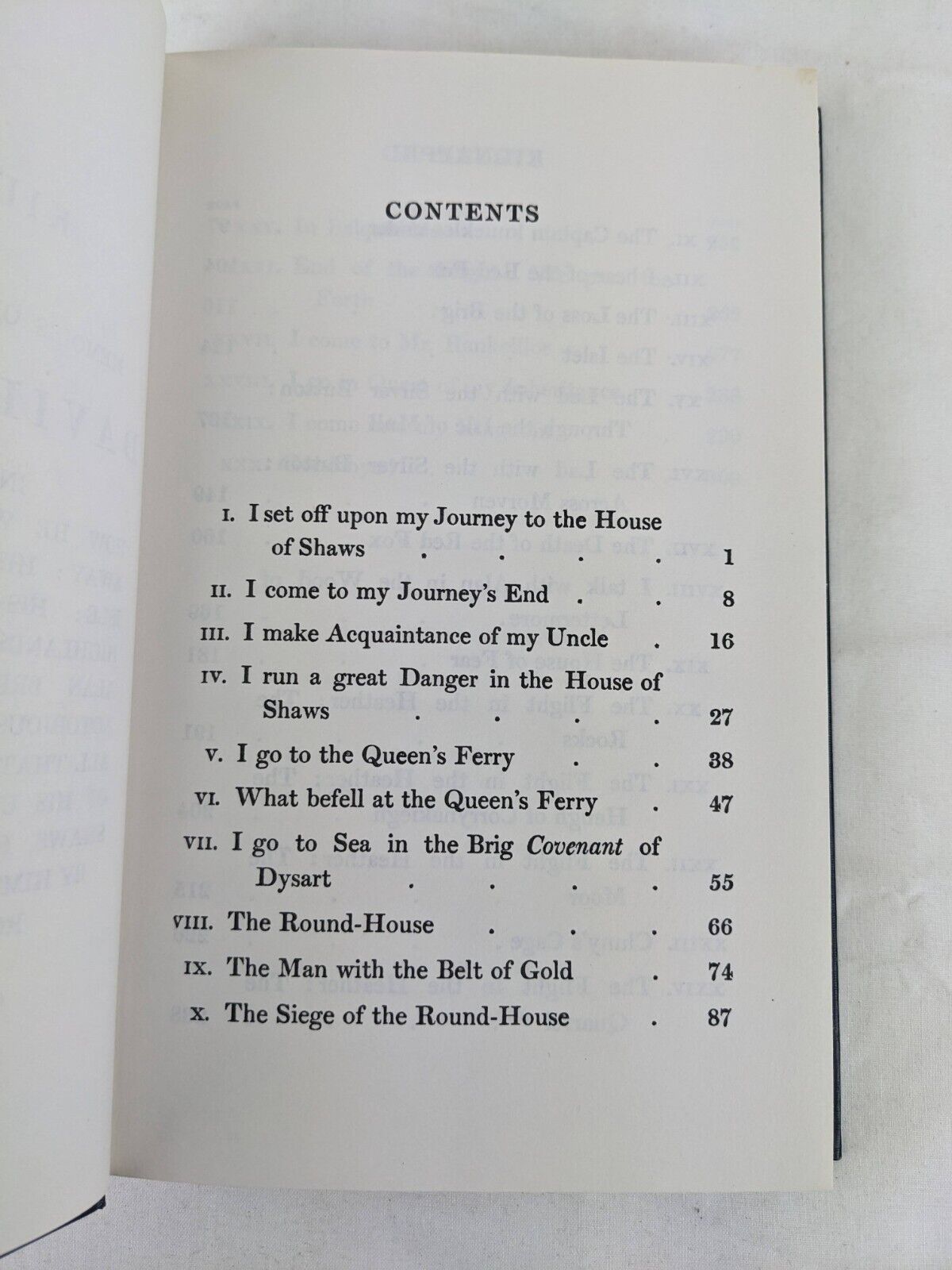 Kidnapped by Robert Louis Stevenson - Peebles classic library Vintage hardcover
