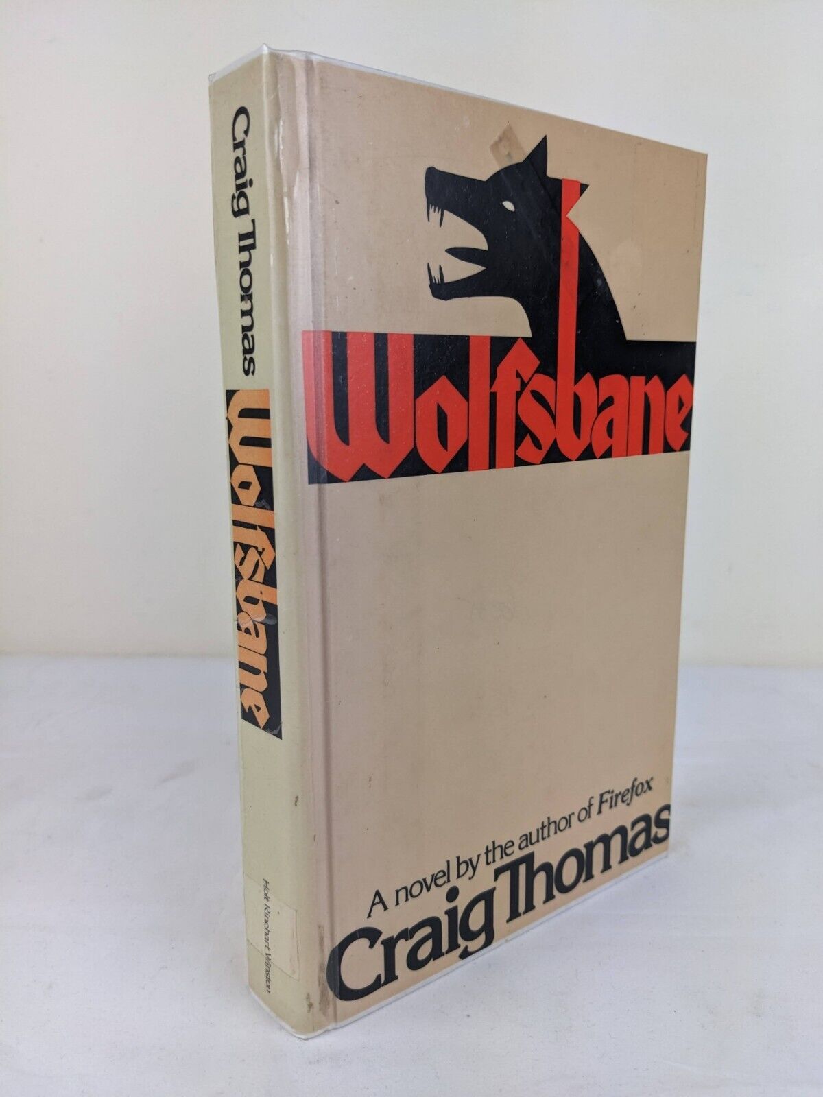 Wolfsbane by Craig Thomas 1978 Hardcover US First Edition