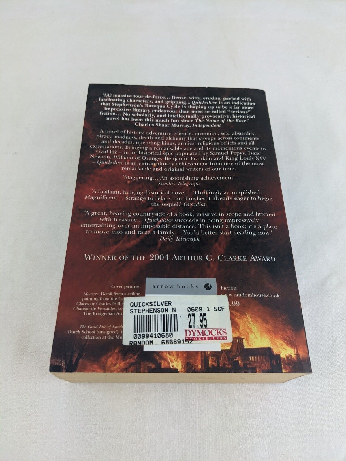 Quicksilver by Neal Stephenson 2007 The Baroque Cycle