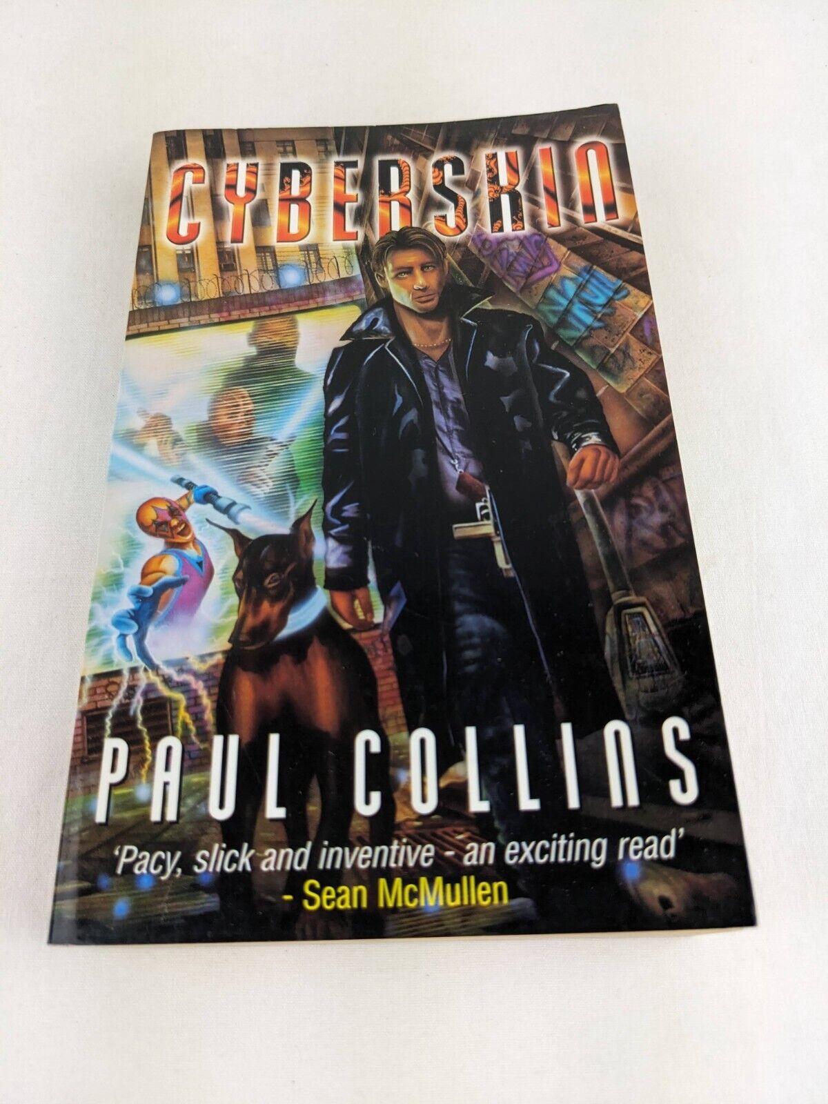 Cyberskin by Paul Collins 2000 - Signed by the author