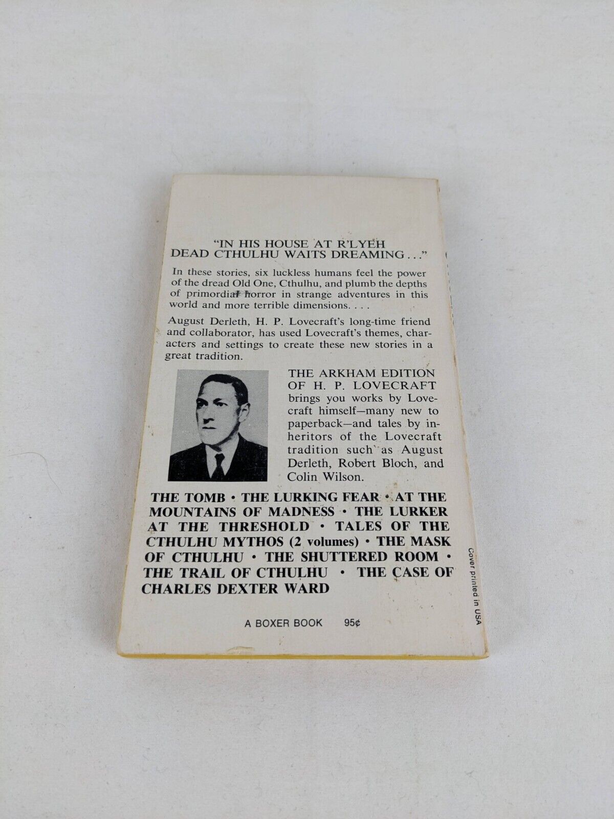 The mask of Cthulhu by August Derleth 1971 Beagle Books