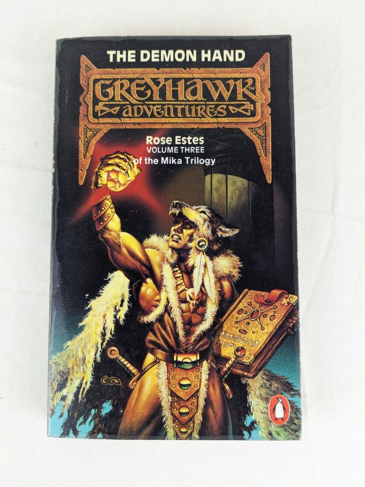 Greyhawk adventures: The demon hand by Rose Estes 1988
