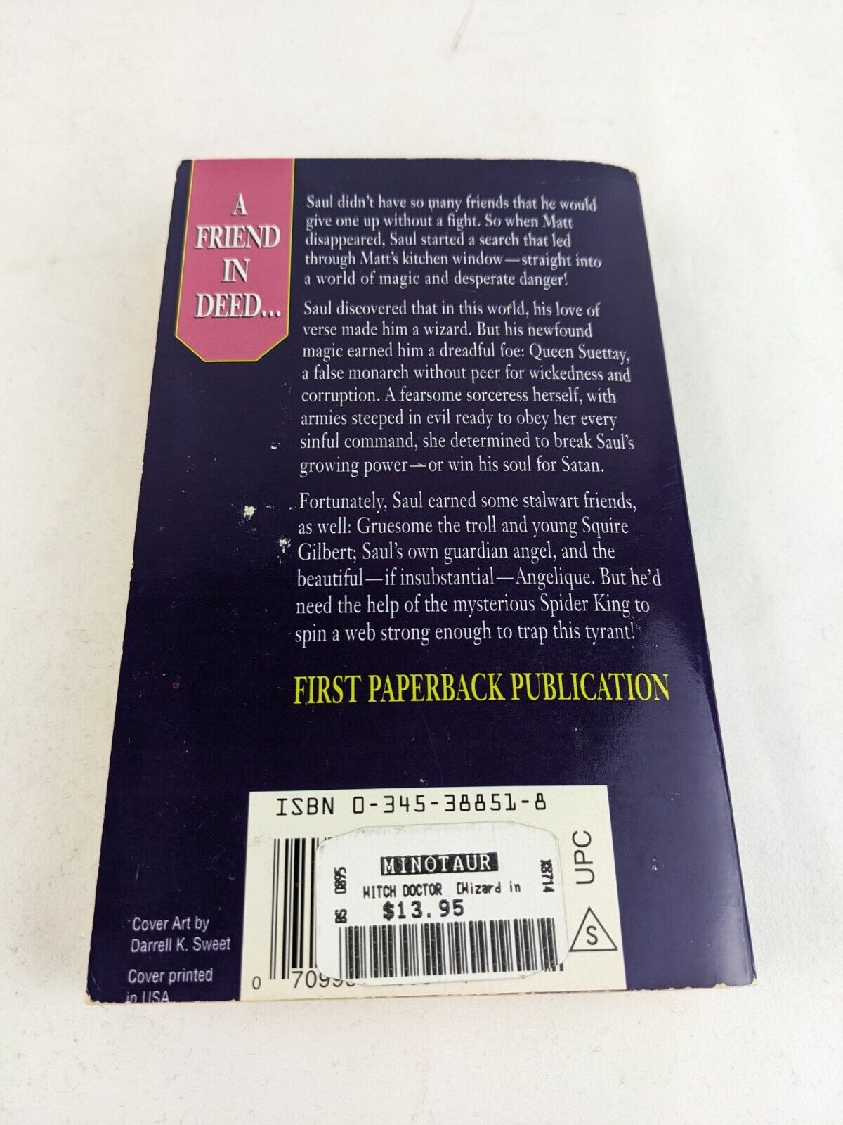 The witch doctor by Christopher Stasheff 1995 - A wizard in Rhyme