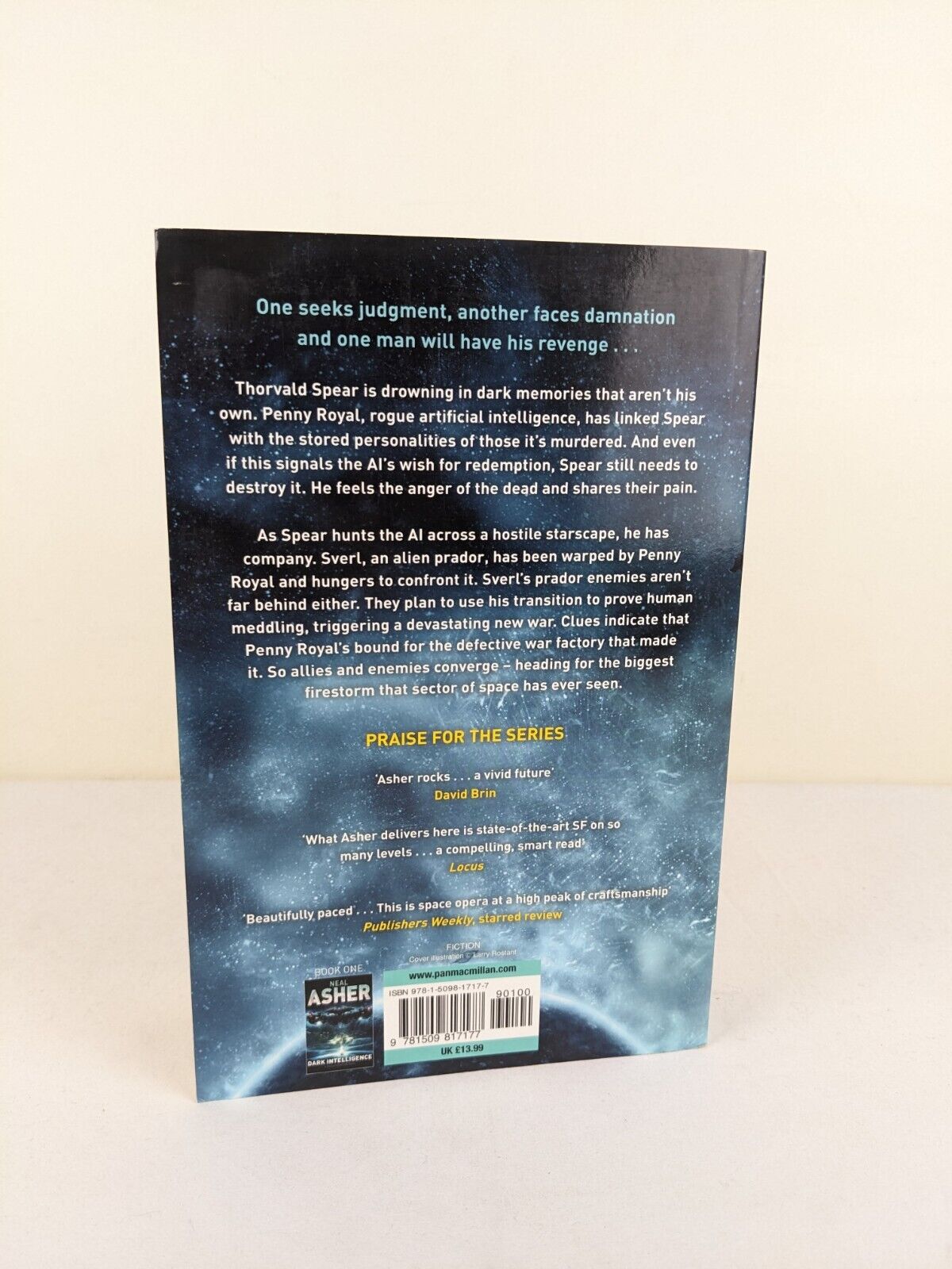 War factory by Neal Asher 2016 Transformation