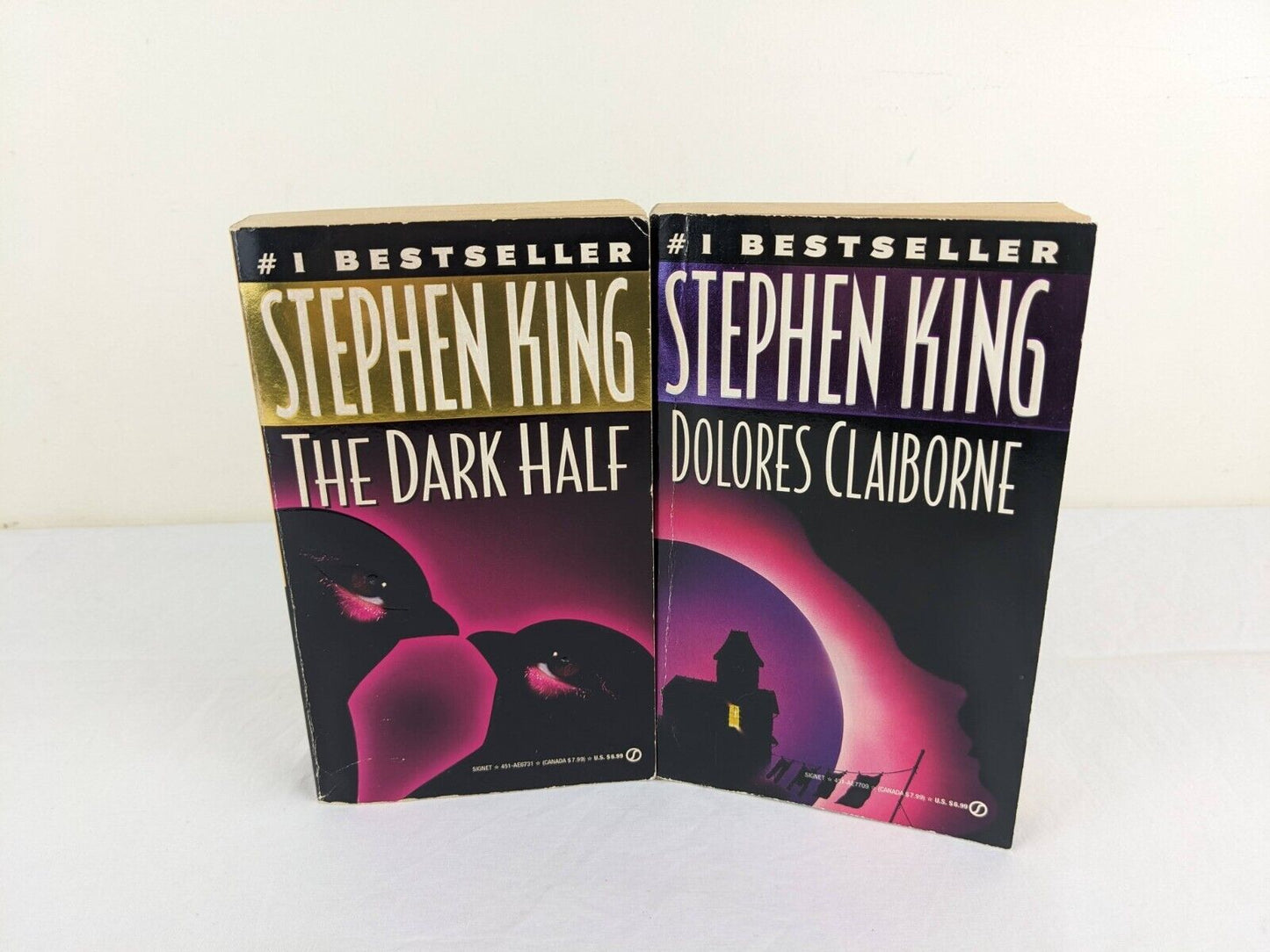 Dark Half & Dolores Claiborne by Stephen King