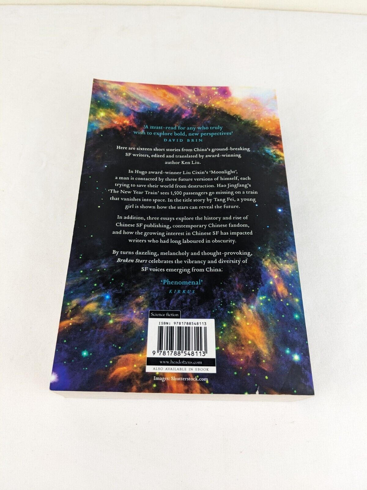 Broken stars edited by Ken Liu 2019 - 16 Chinese science fiction stories