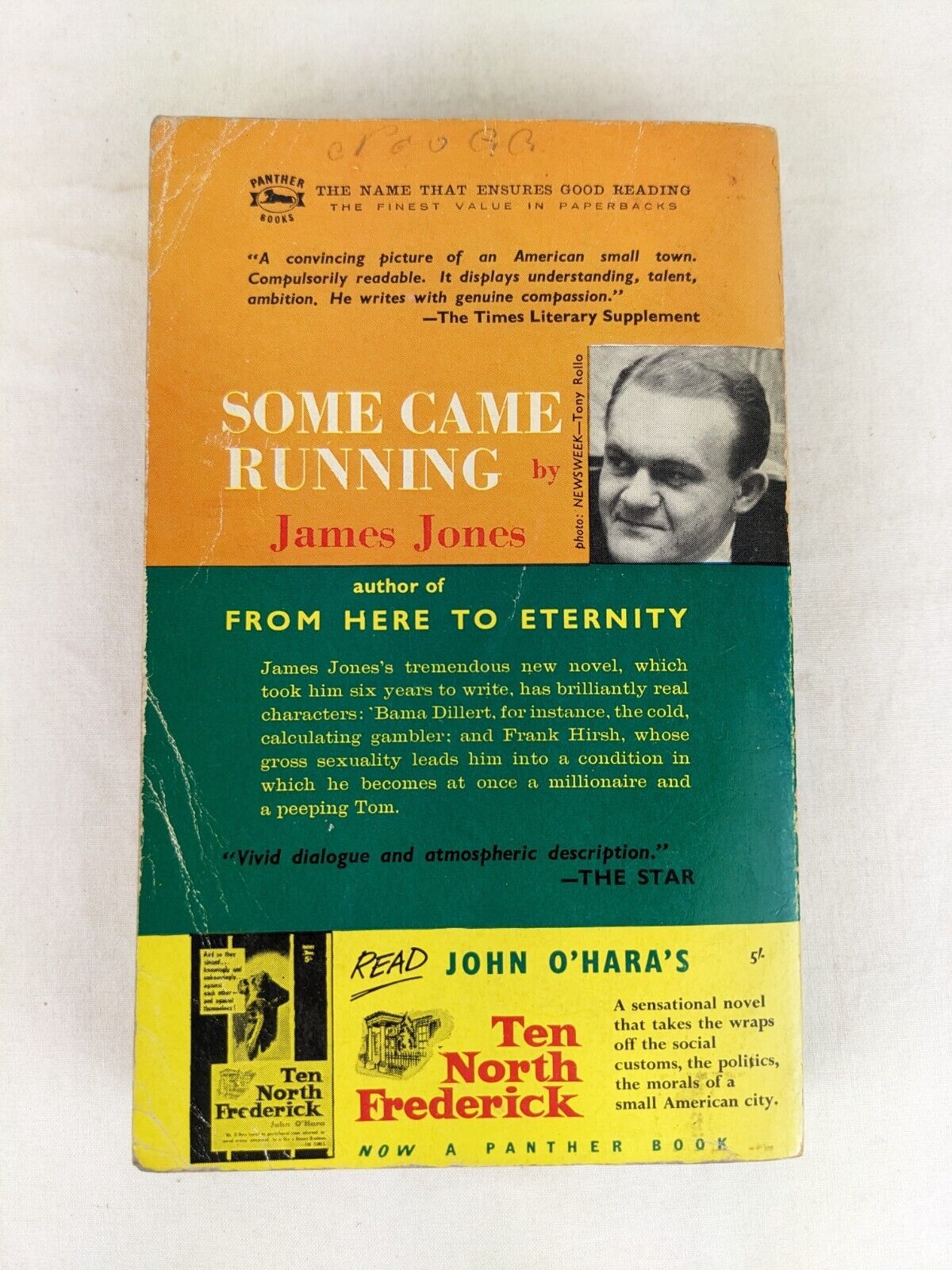 Some came running by James Jones 1960 Panther books