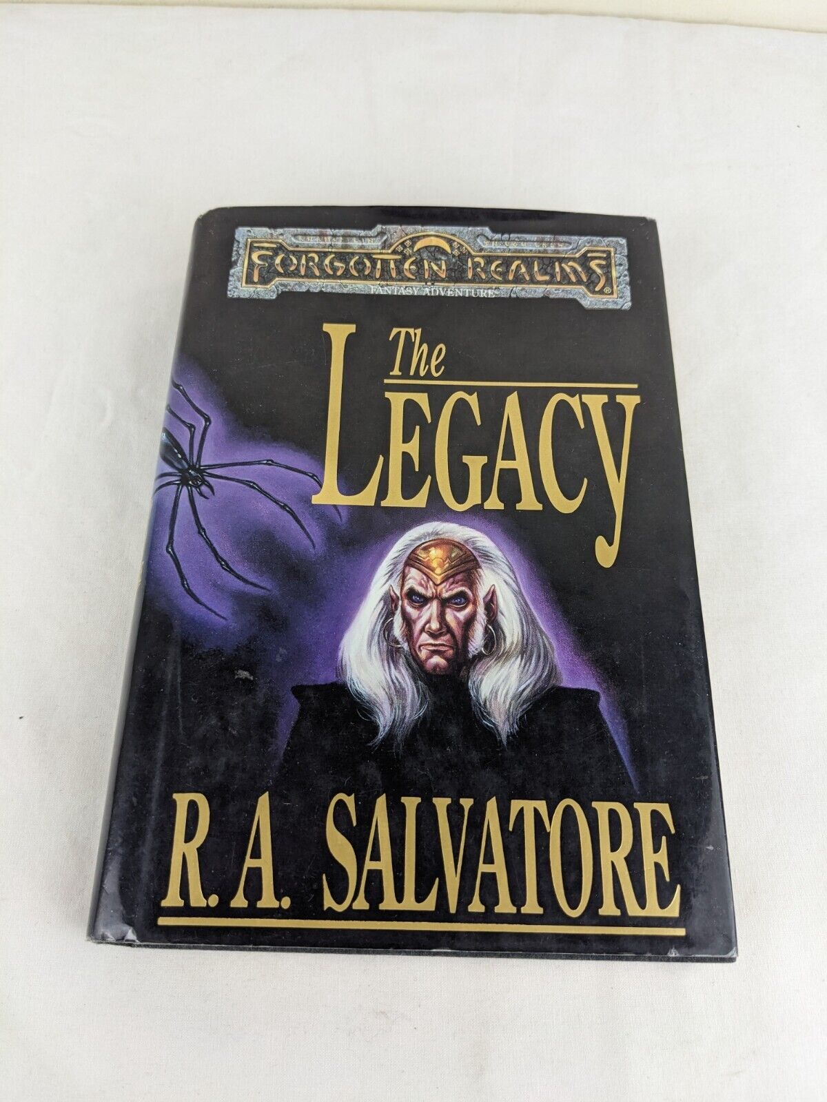 Forgotten Realms: The Legacy by R. A. Salvatore 1992 Hardcover Drizzt