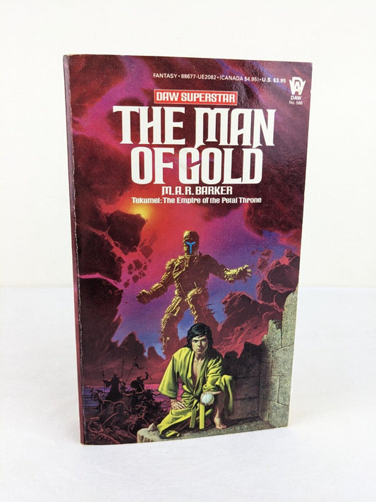 The man of gold by M. A. R. Barker 1984 - Tekumel empire of the petal throne d&d