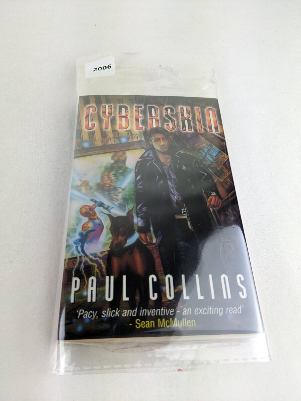 Cyberskin by Paul Collins 2000 - Signed by the author