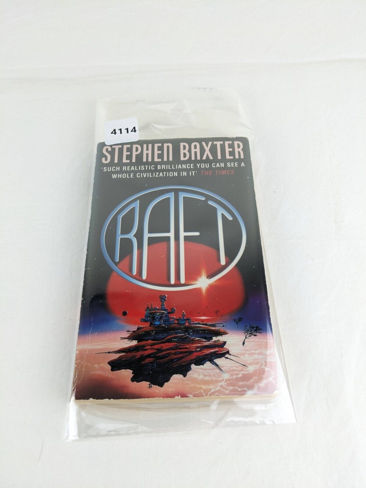 Raft by Stephen Baxter 1999 Special Overseas Edition Xeelee Sequence