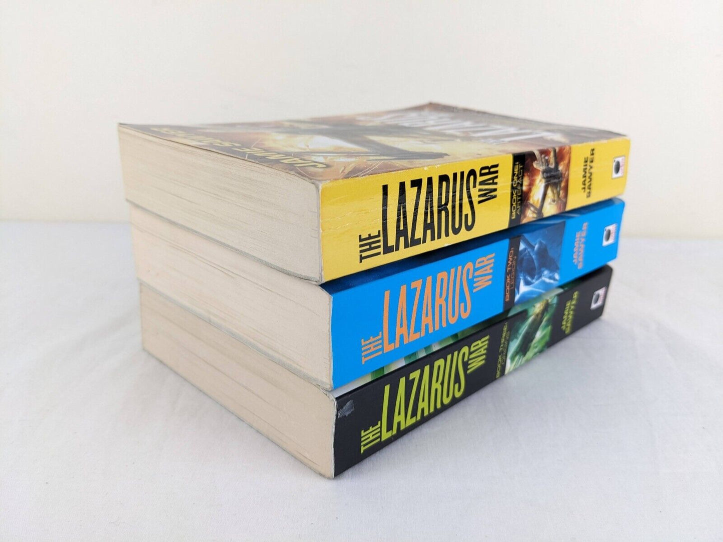 The Lazarus war by Jamie Sawyer 2015 Artefact, Legion, Origins