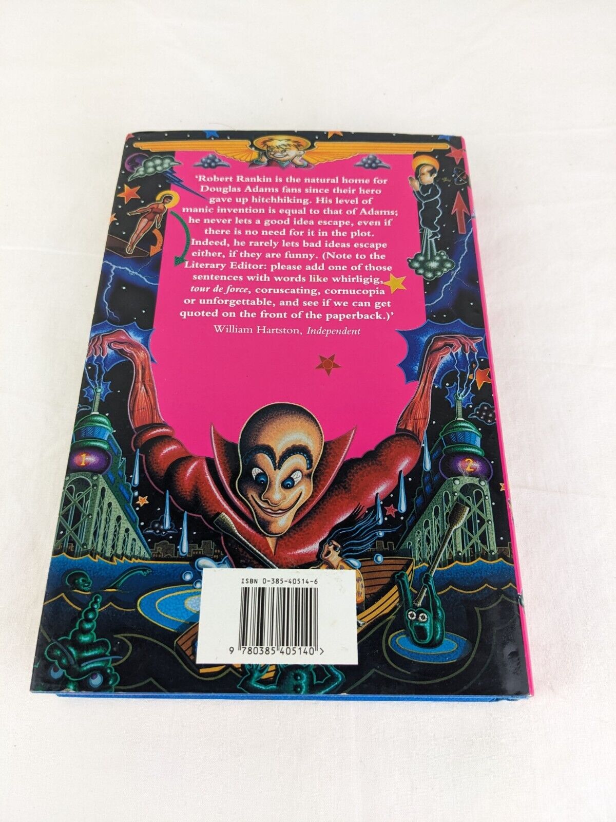 The most amazing man who ever lived by Robert Rankin 1995 Hardcover