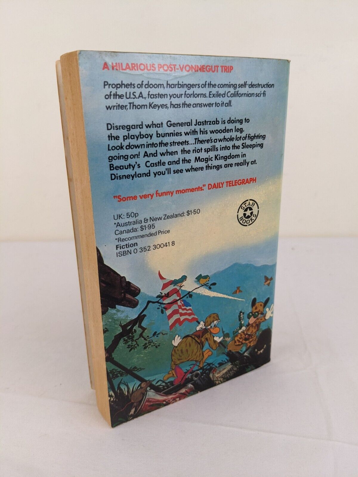 The battle of Disneyland by Thom Keyes 1974