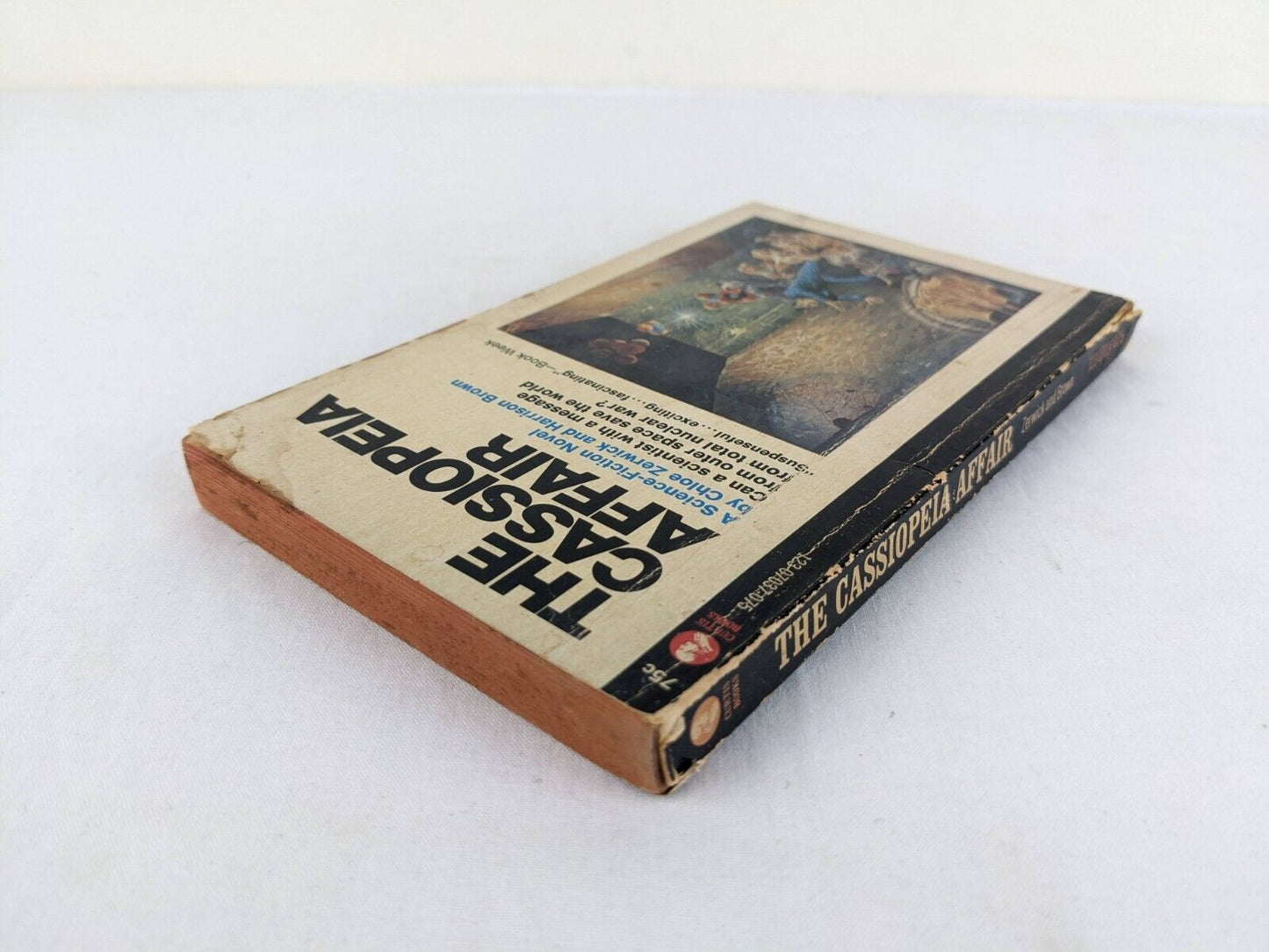 The Cassiopeia affair by Chloe Zerwick & Harrison Brown 1968 Curtis Books