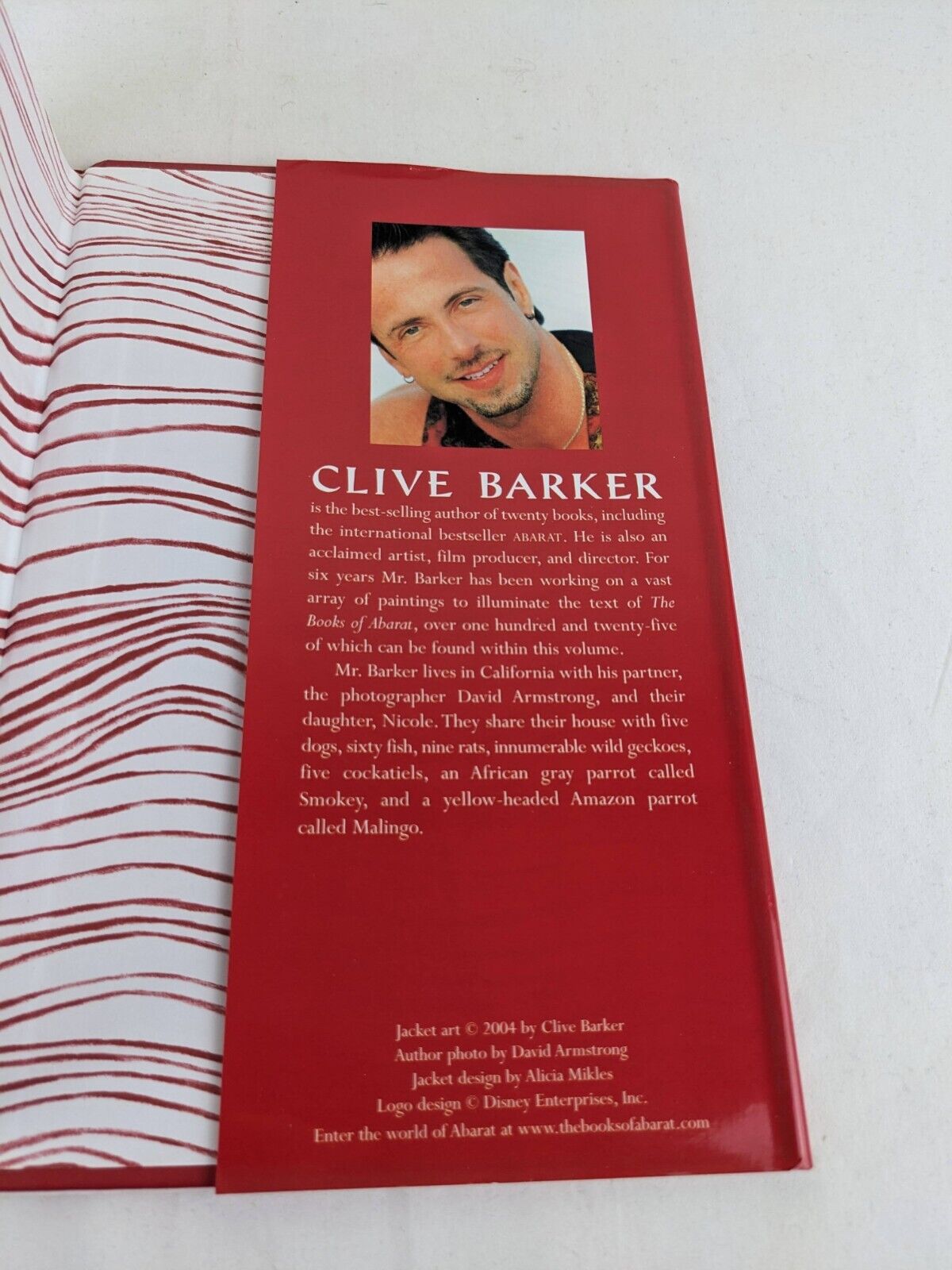 Abarat: Days of Magic, Nights of war book two by Clive Barker 2004 Hardcover