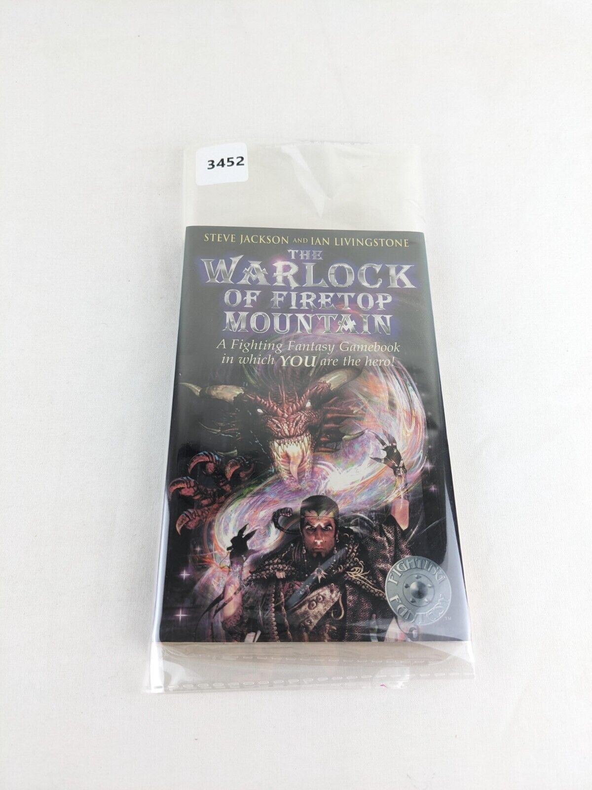 The warlock of firetop mountain by Jackson & Livingstone 2003 Fighting Fantasy