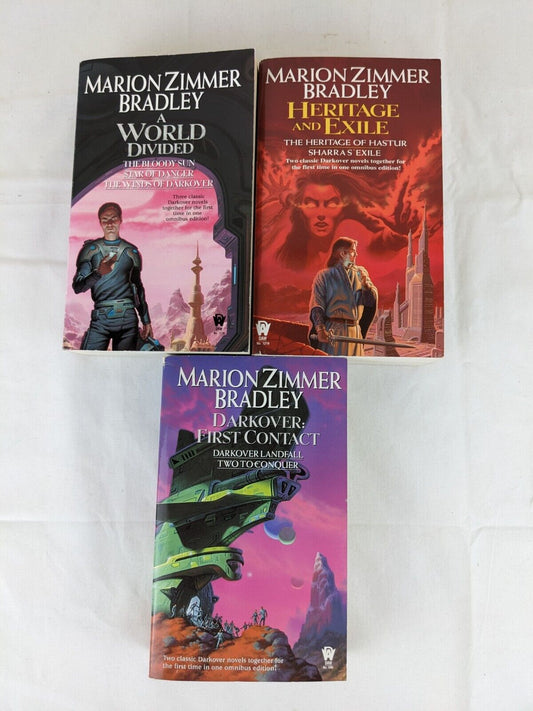 Marion Zimmer Bradley Omnibus x 3 - World Divided, Heritage & Darkover Contact