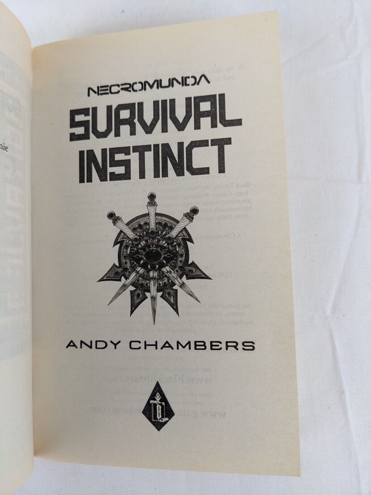 Necromunda: Survival Instinct by Andy Chambers 2005