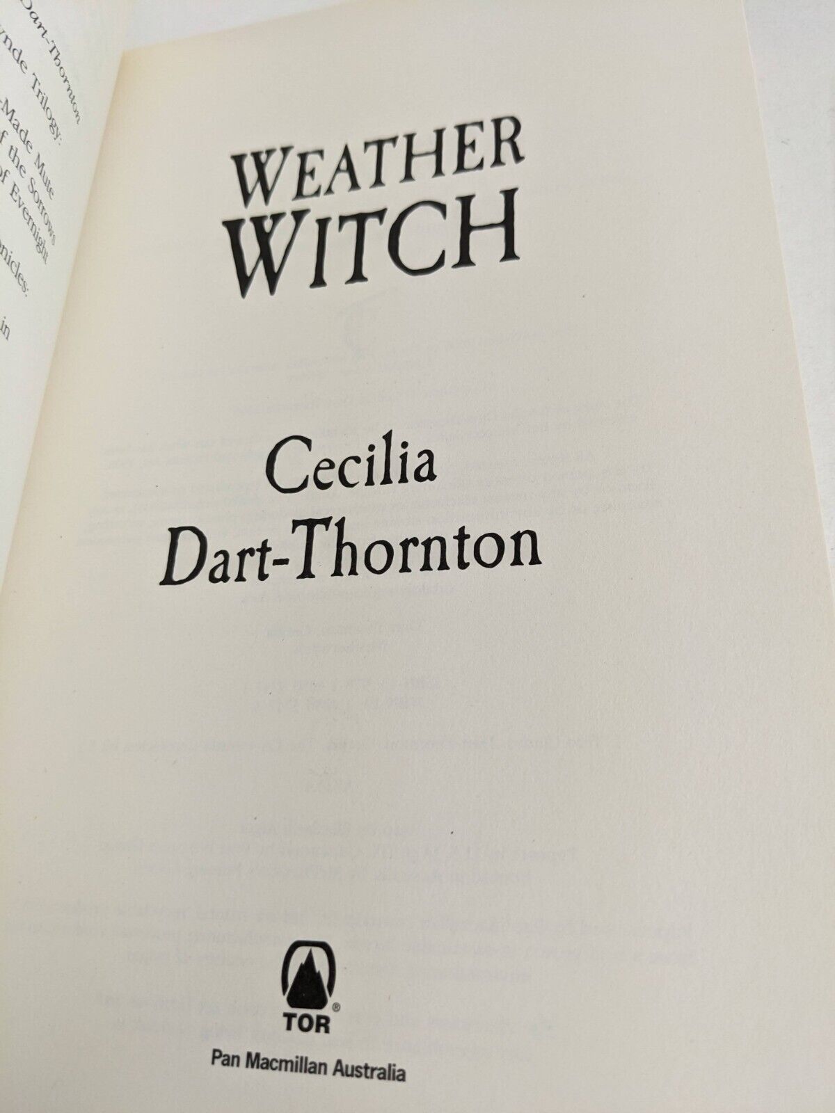 Crowthistle chronicles 1-3 by Cecilia Dart-Thornton 2004
