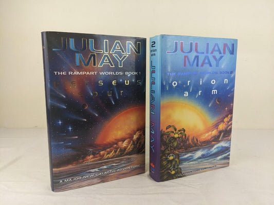 The rampart worlds:- Perseus Spur & Orion Arm by Julian May Hardcover 1998