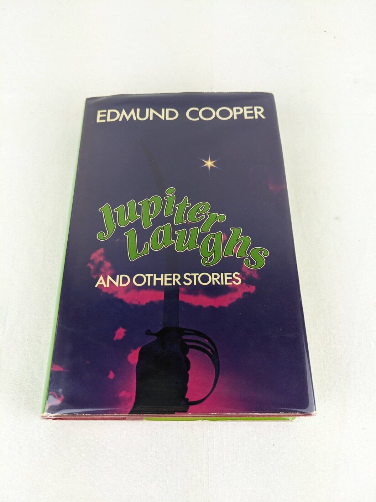 Jupiter laughs and other stories by Edmund Cooper 1979 Hardcover UK First Ed.