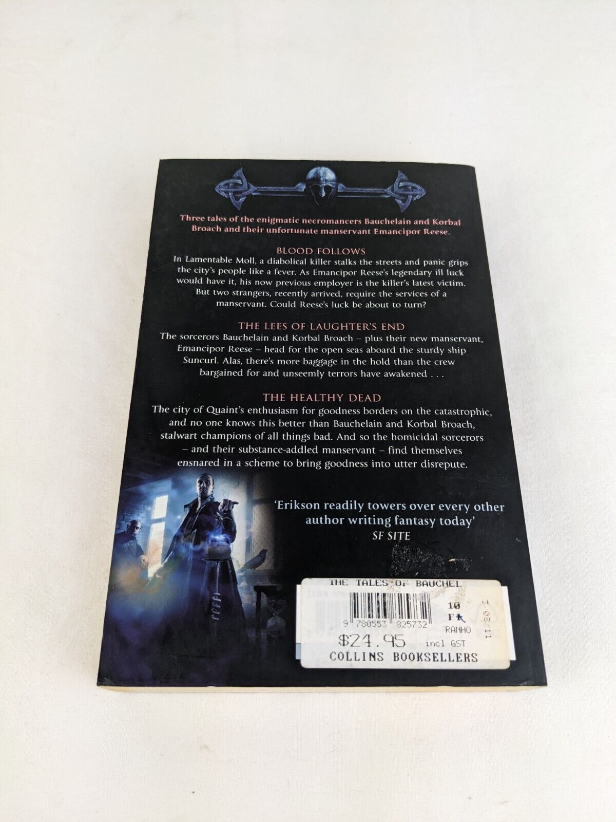 Bauchelain & Korbal Broach by Steven Erikson 2011