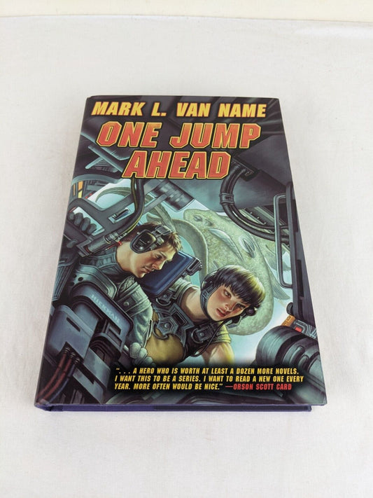 One jump ahead by Mark L. Van Name First Edition 2007 Hardcover Baen