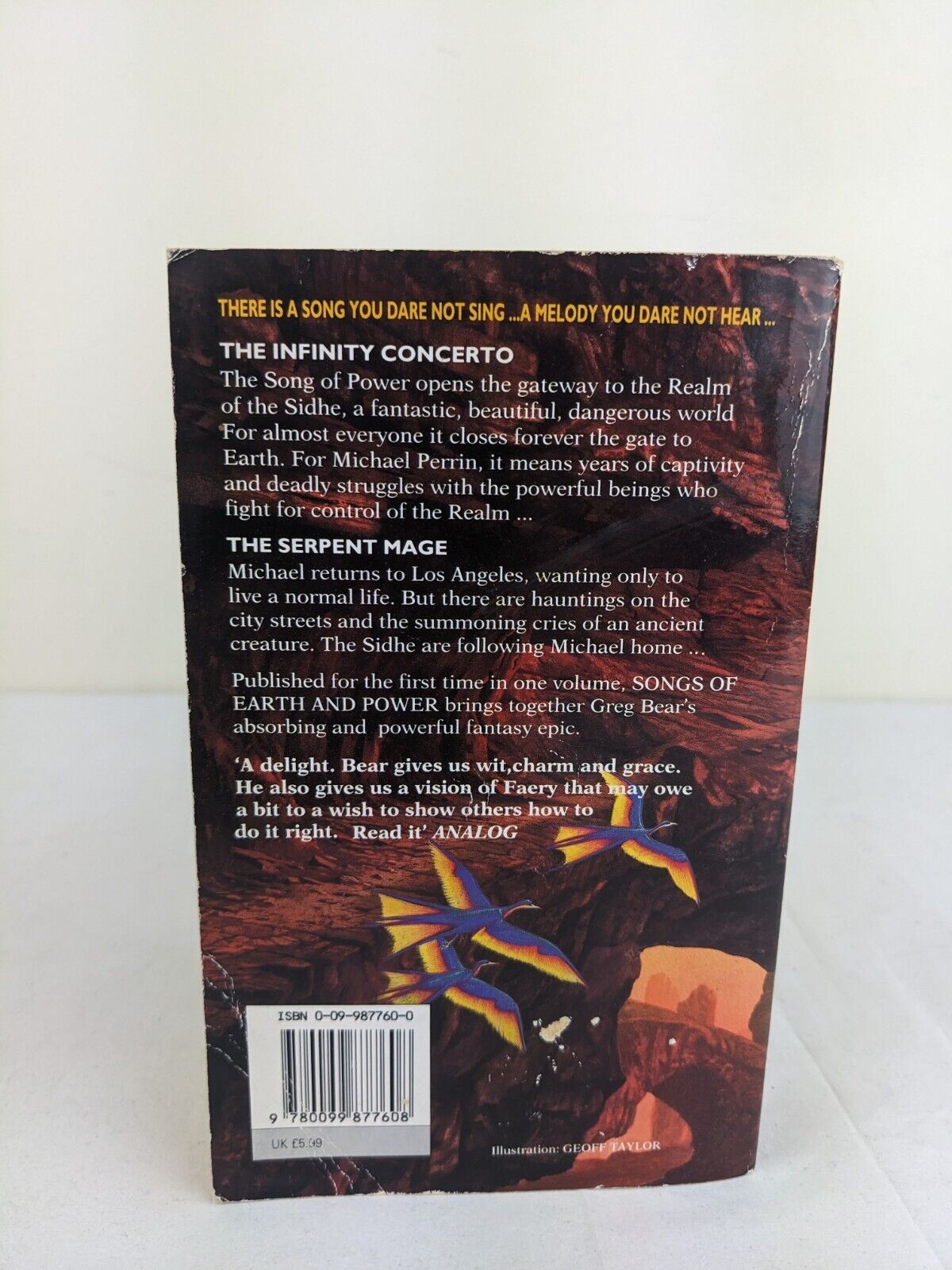 Songs of Earth and power by Greg Bear 1993