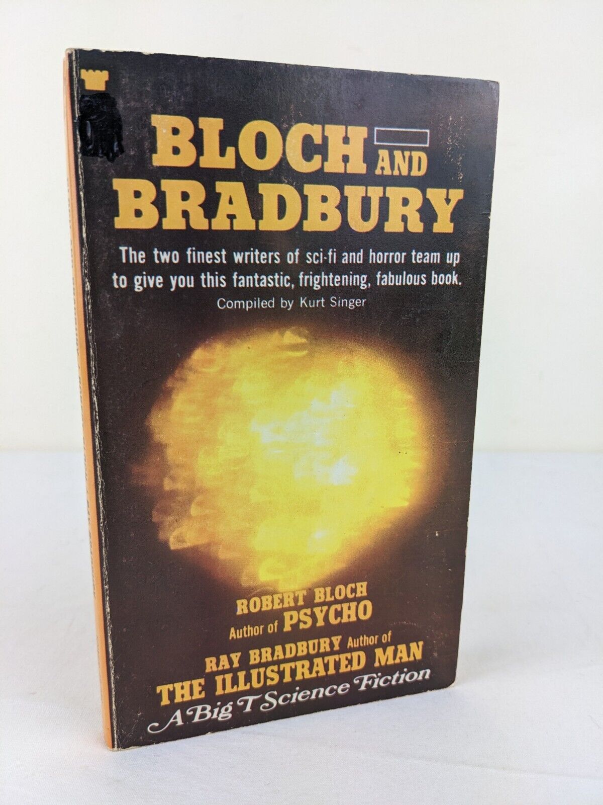 BLOCH AND BRADBURY: Ten Masterpieces of Science Fiction tower book 1969