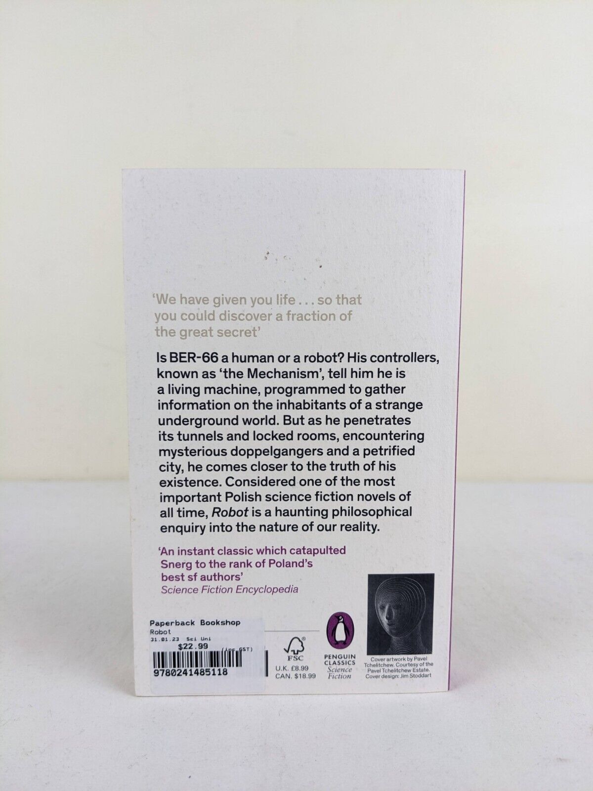 Robot by Adam Wisniewski-Snerg 2021 translated by Tomasz Mirkowicz Scifi