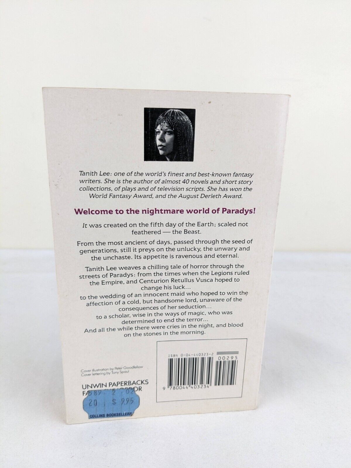 The book of the beast by Tanith Lee 1989 Secret books of Paradys