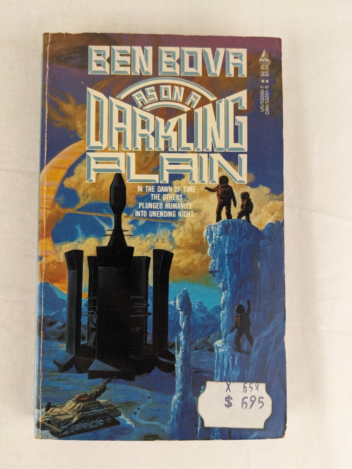 As on a darkling plain by Ben Bova 1985 TOR Books