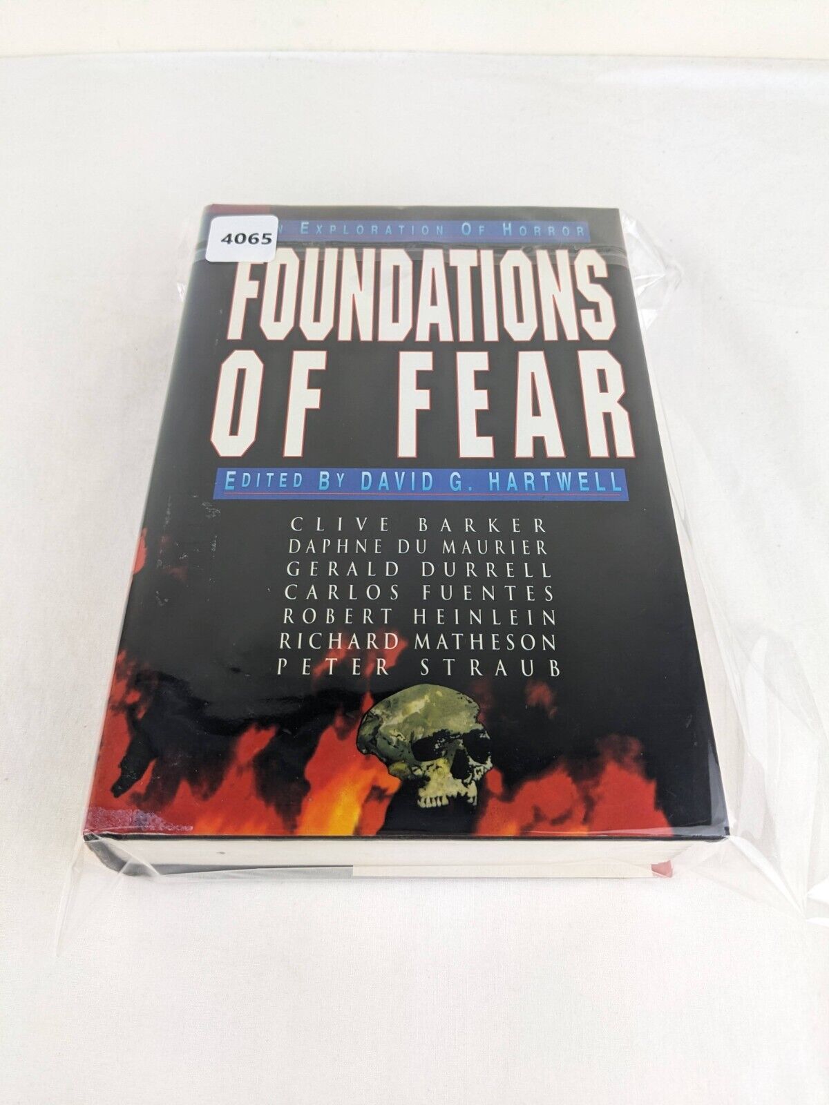 Foundations of Fear - David Hartwell 1992 Hardcover Horror - Barker Matheson etc